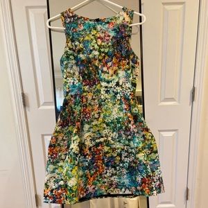 Zara floral print dress size XS